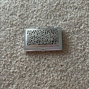 Silver Filigree hand mirror